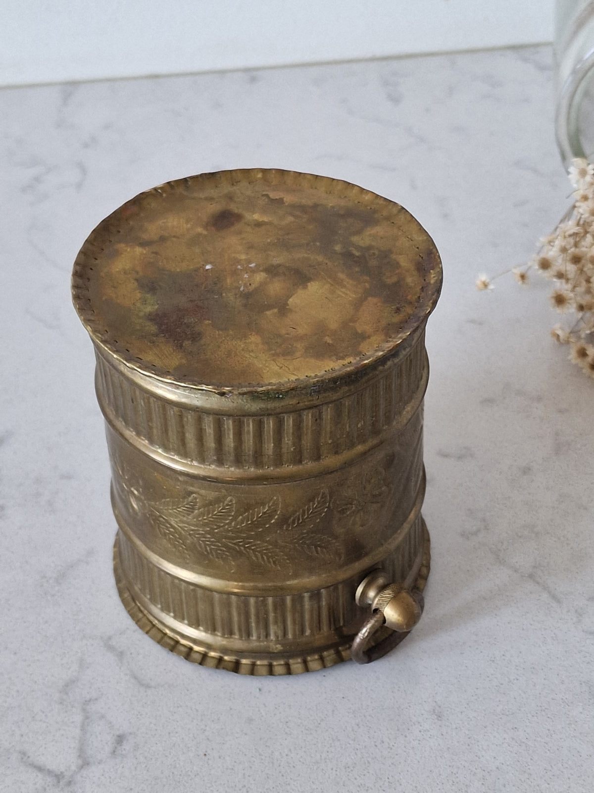 A container for a wine bottle