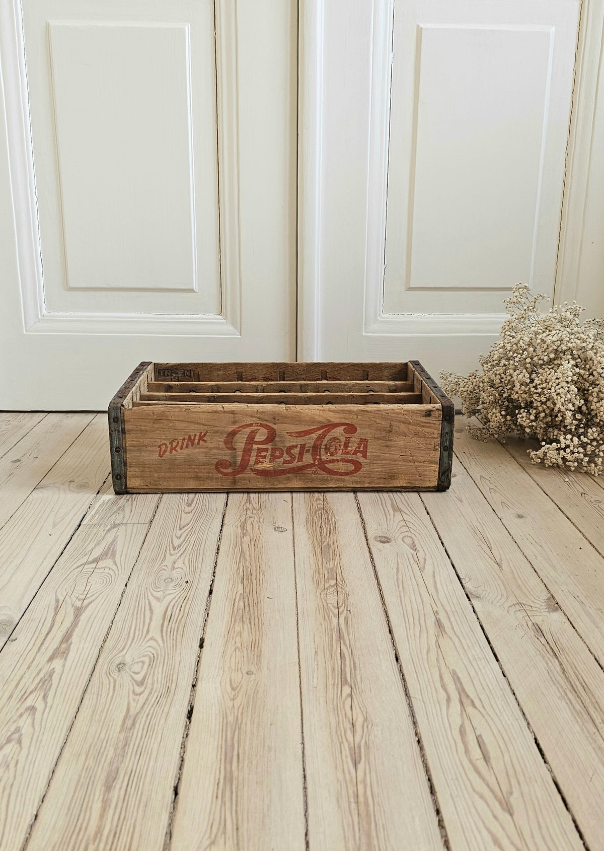 Vanha Coca-Cola laatikko