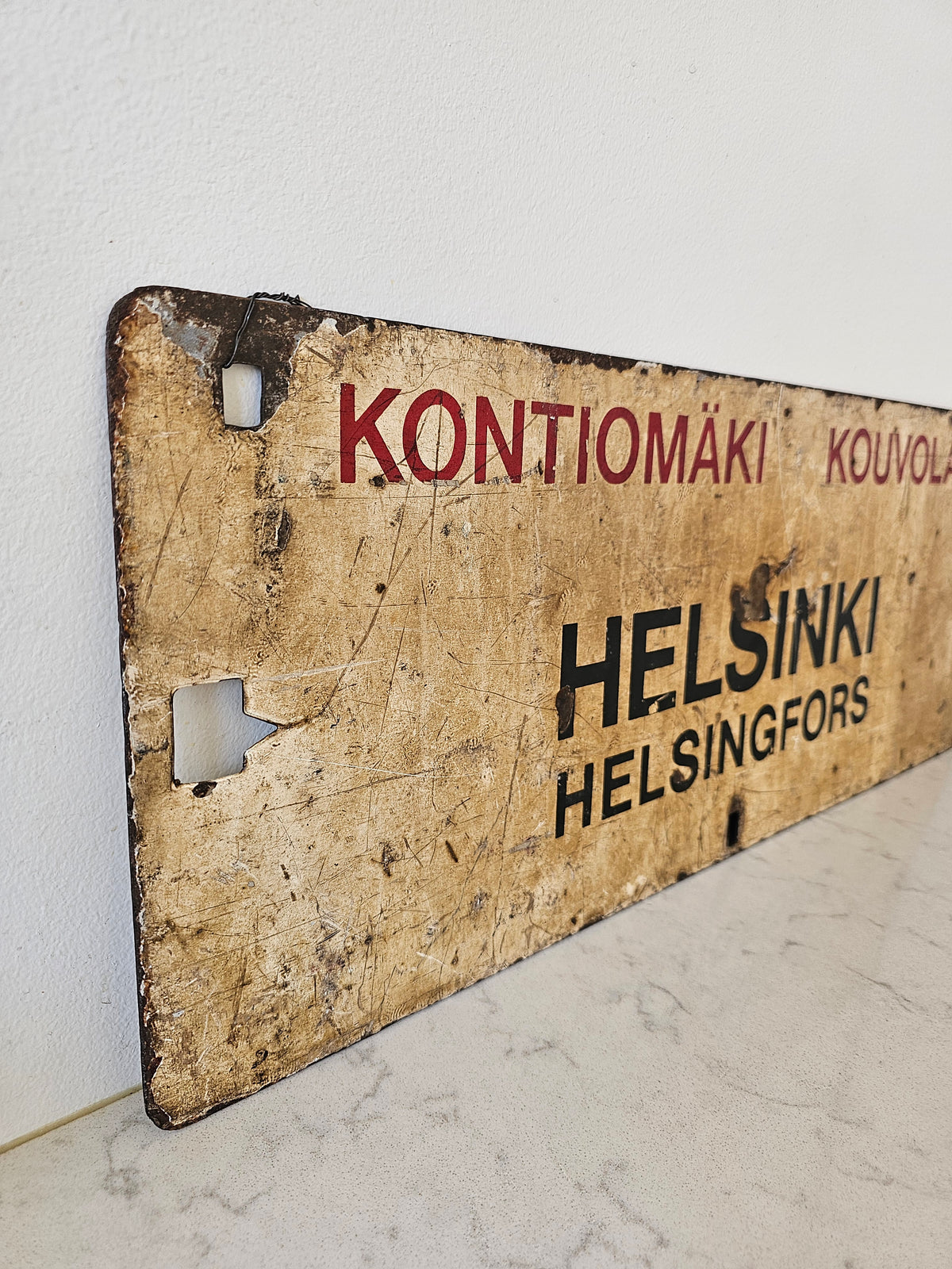 Vr:n kyltti Oulu-Helsinki