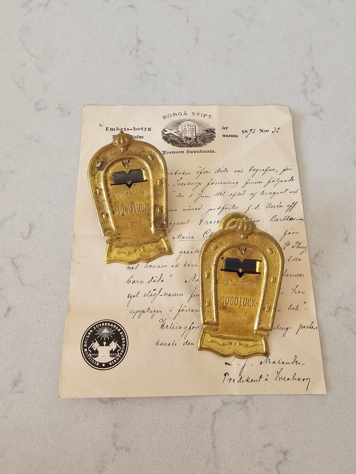 English paper clips, 1870