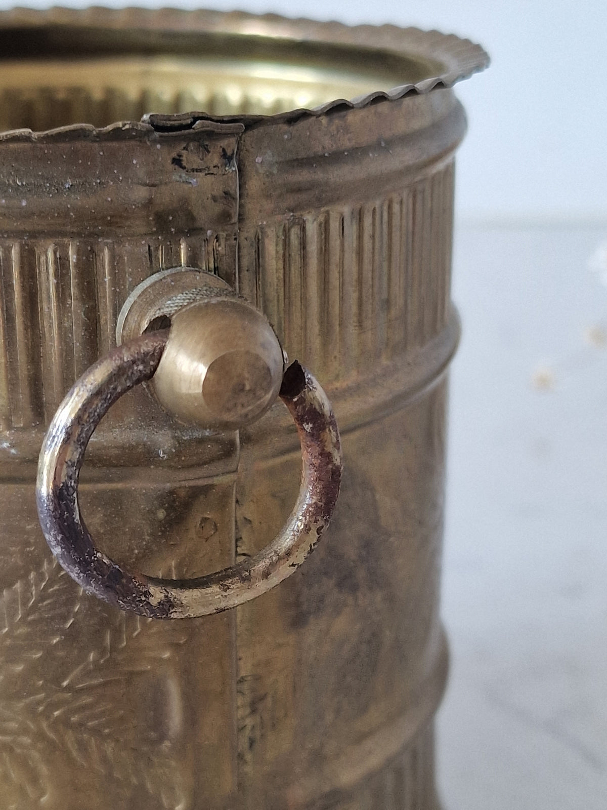 A container for a wine bottle