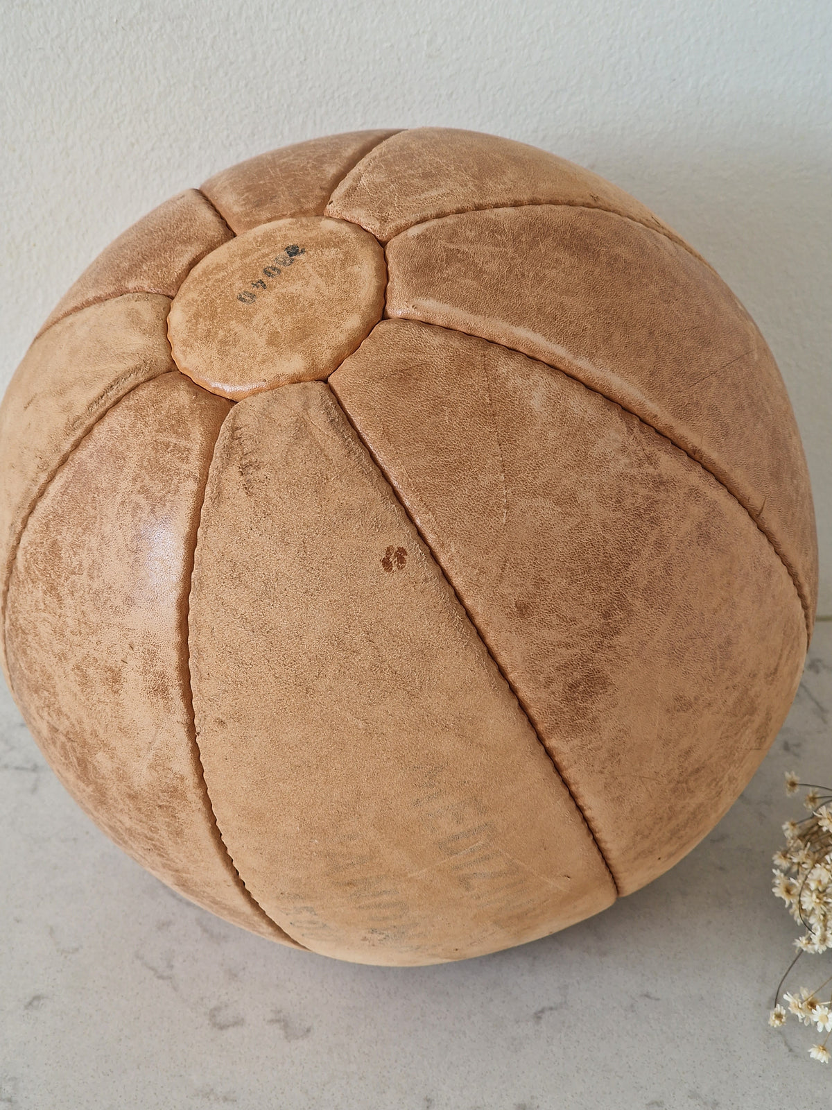 Vintage gymnastic ball