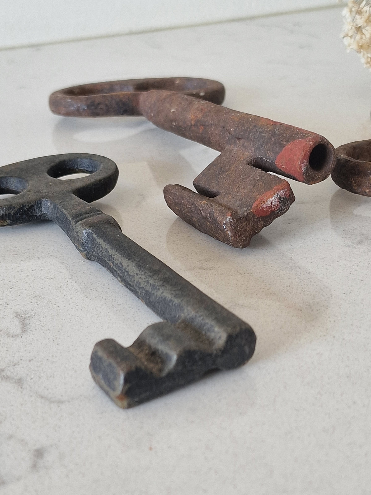 Old big fence keys 3 pcs