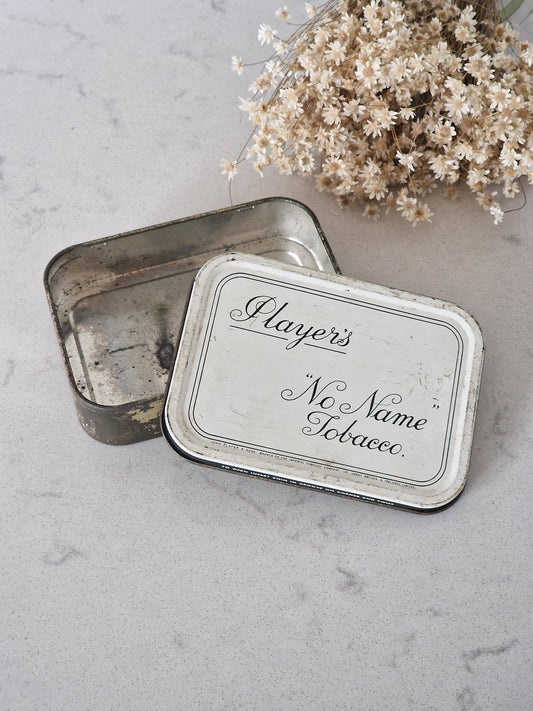 Player's No Name cigarette box