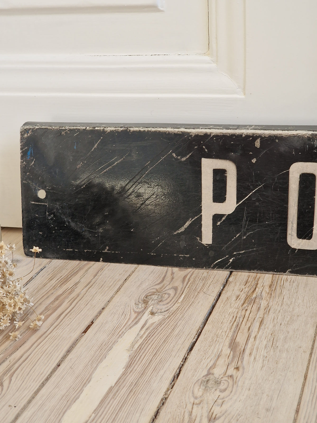 Old bus signs