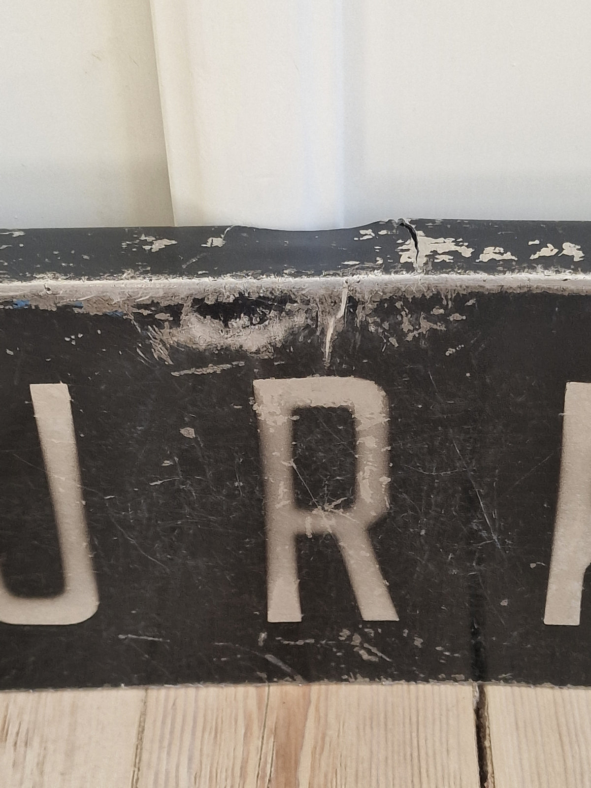 Old bus signs