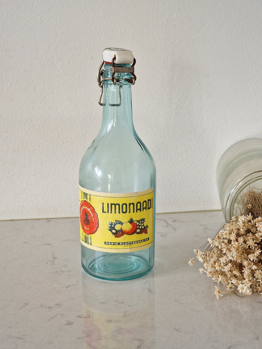 Porin oluttehtaan limonadipullo