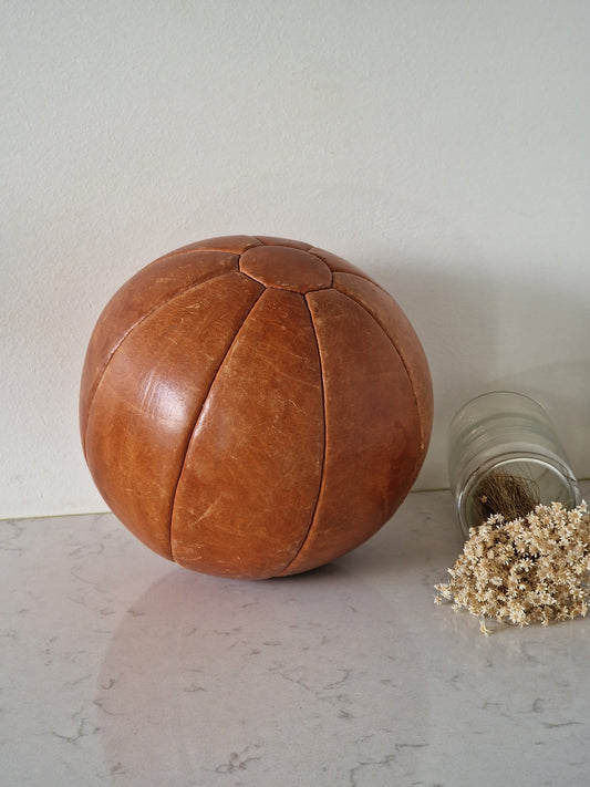 An old exercise ball