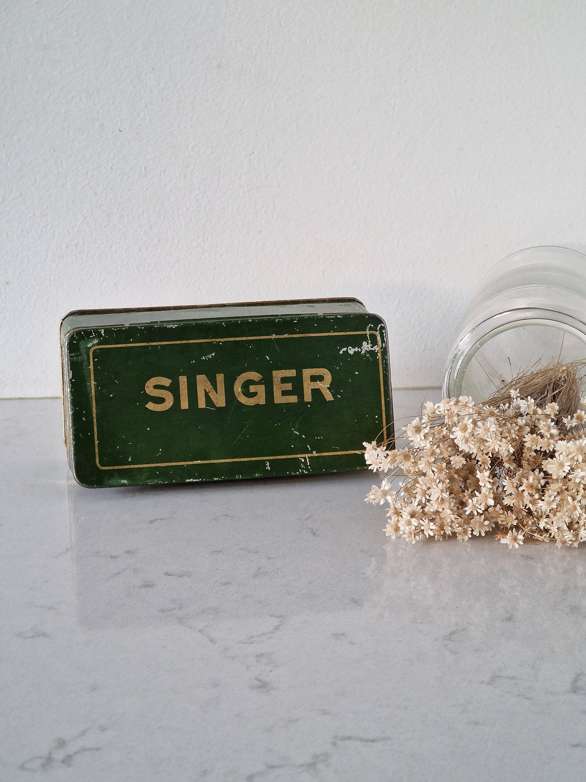 Singer tin box, 1950s