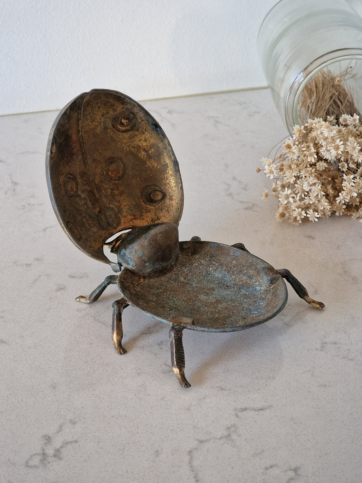 Brass ladybug
