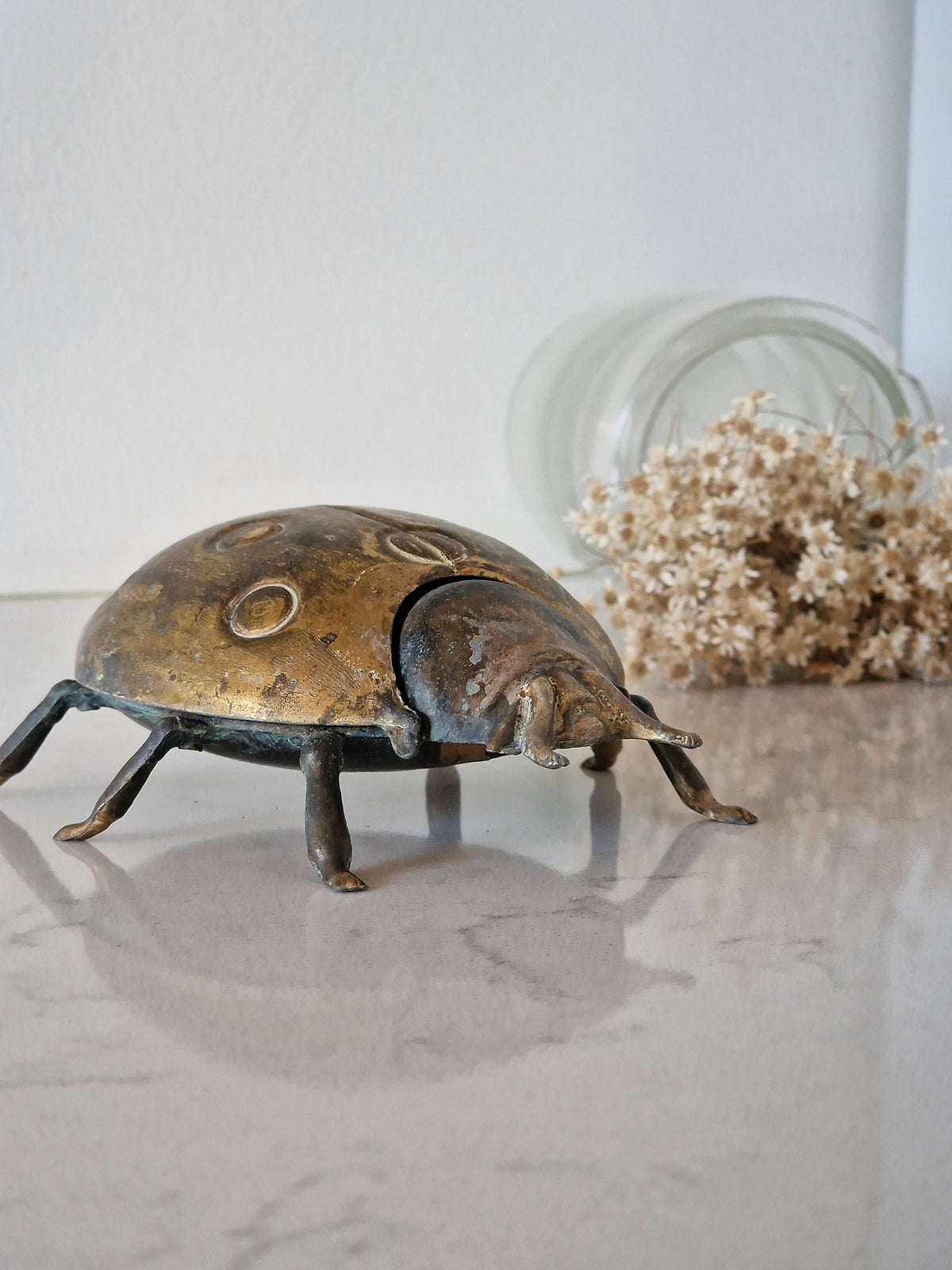Brass ladybug