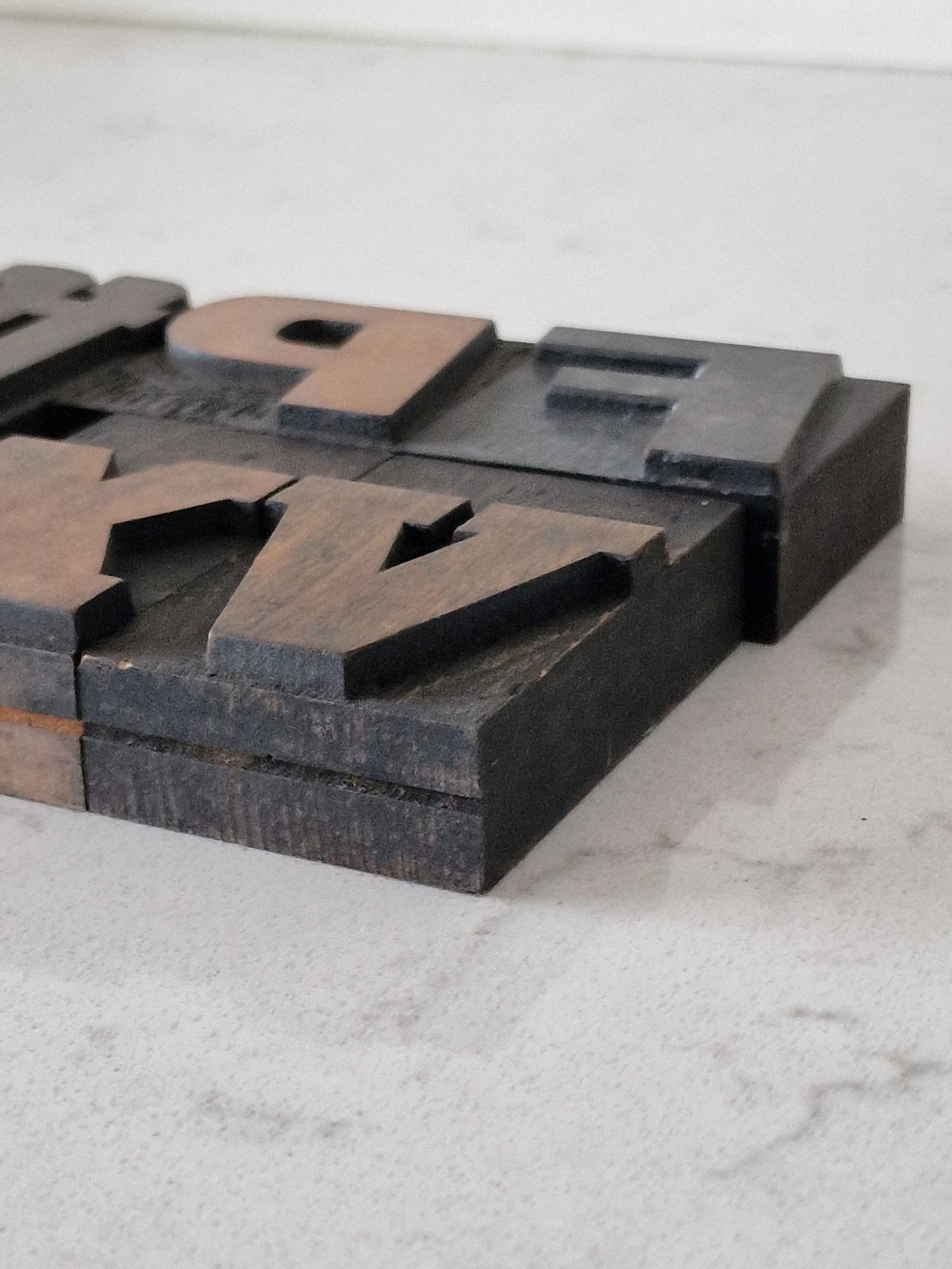 Set of 7 wooden notebooks