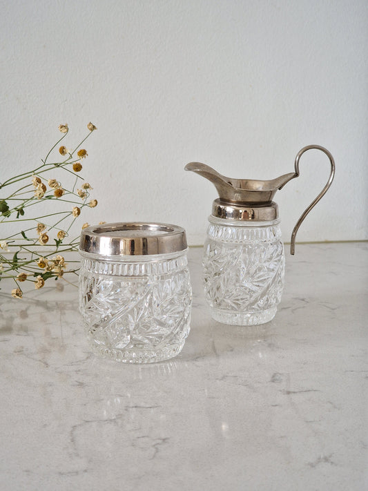 Cream and sugar bowl