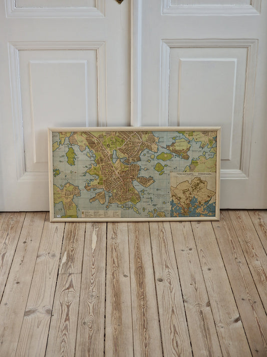 Vanha Helsingin kartta
