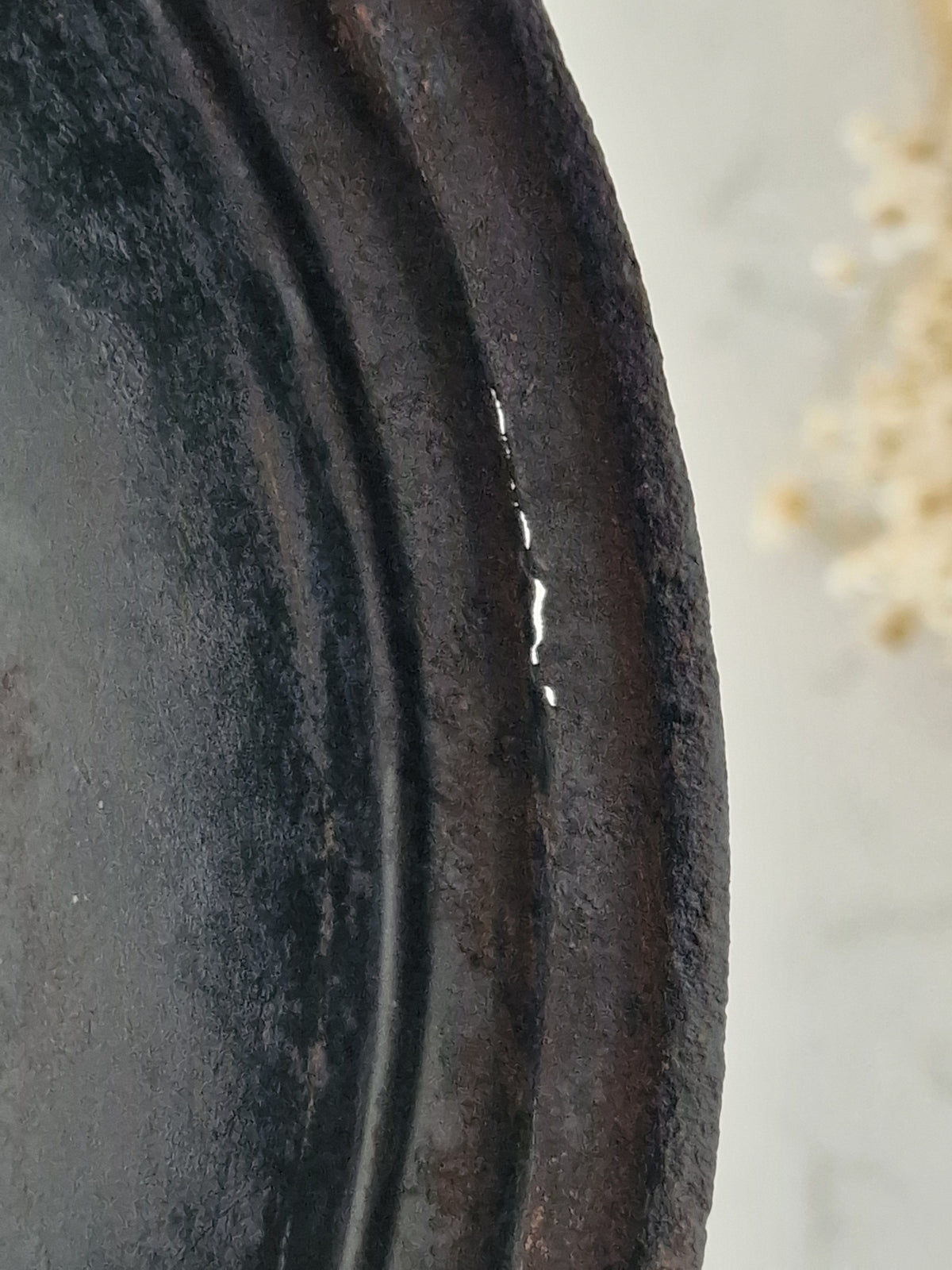 Kalla glass jar, early 20th century