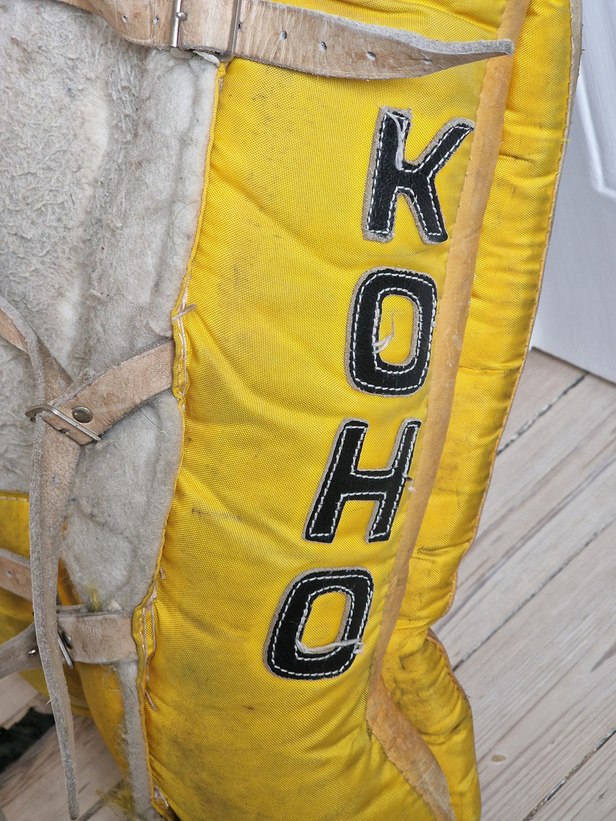 Koho Handmade maalivahdin suojat, 1970-luku