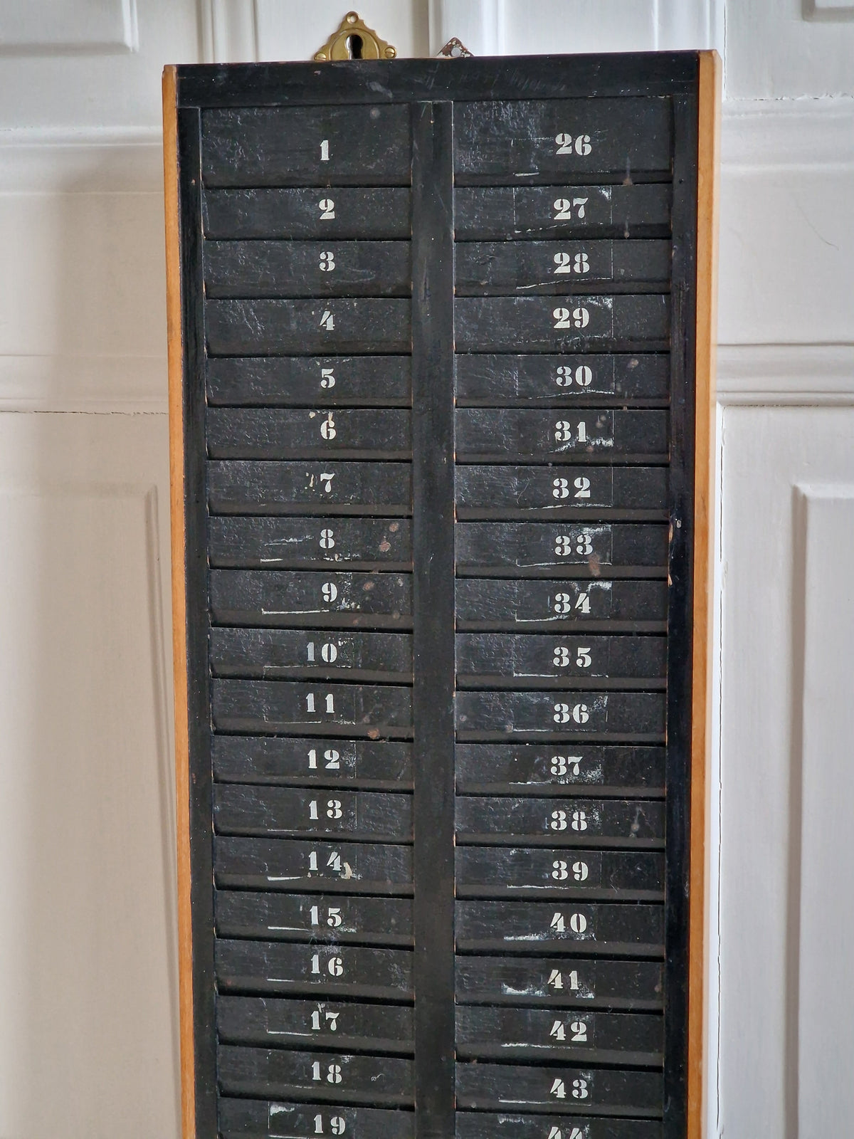 Vintage kellokorttiteline