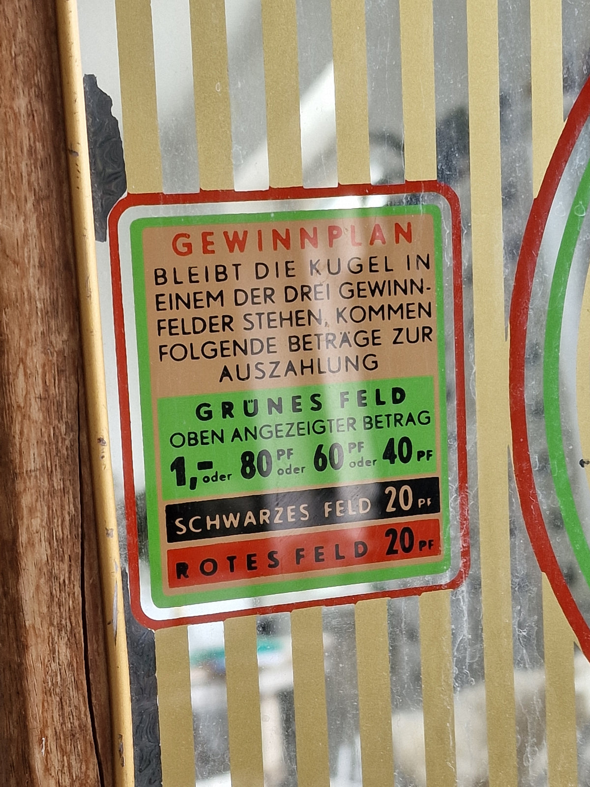 Duo Mat peliautomaatti, 50-luku