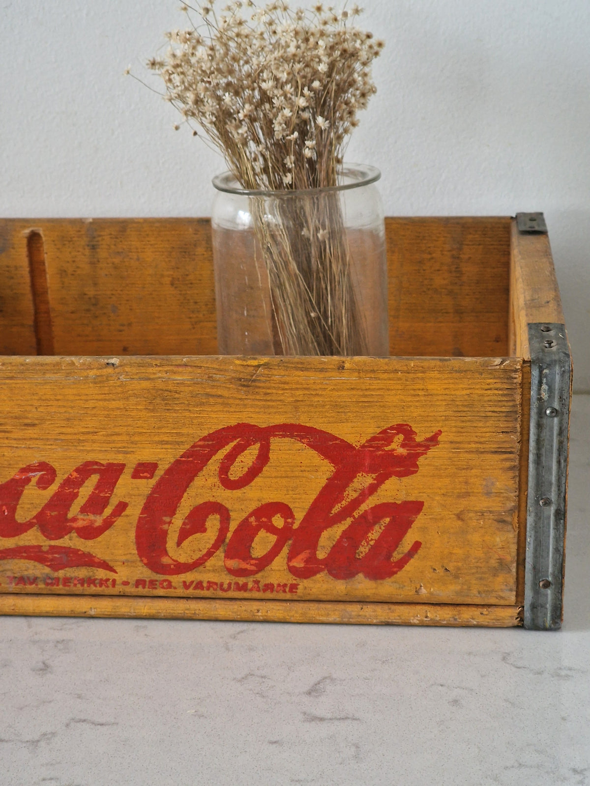 Vanha Coca-Cola laatikko