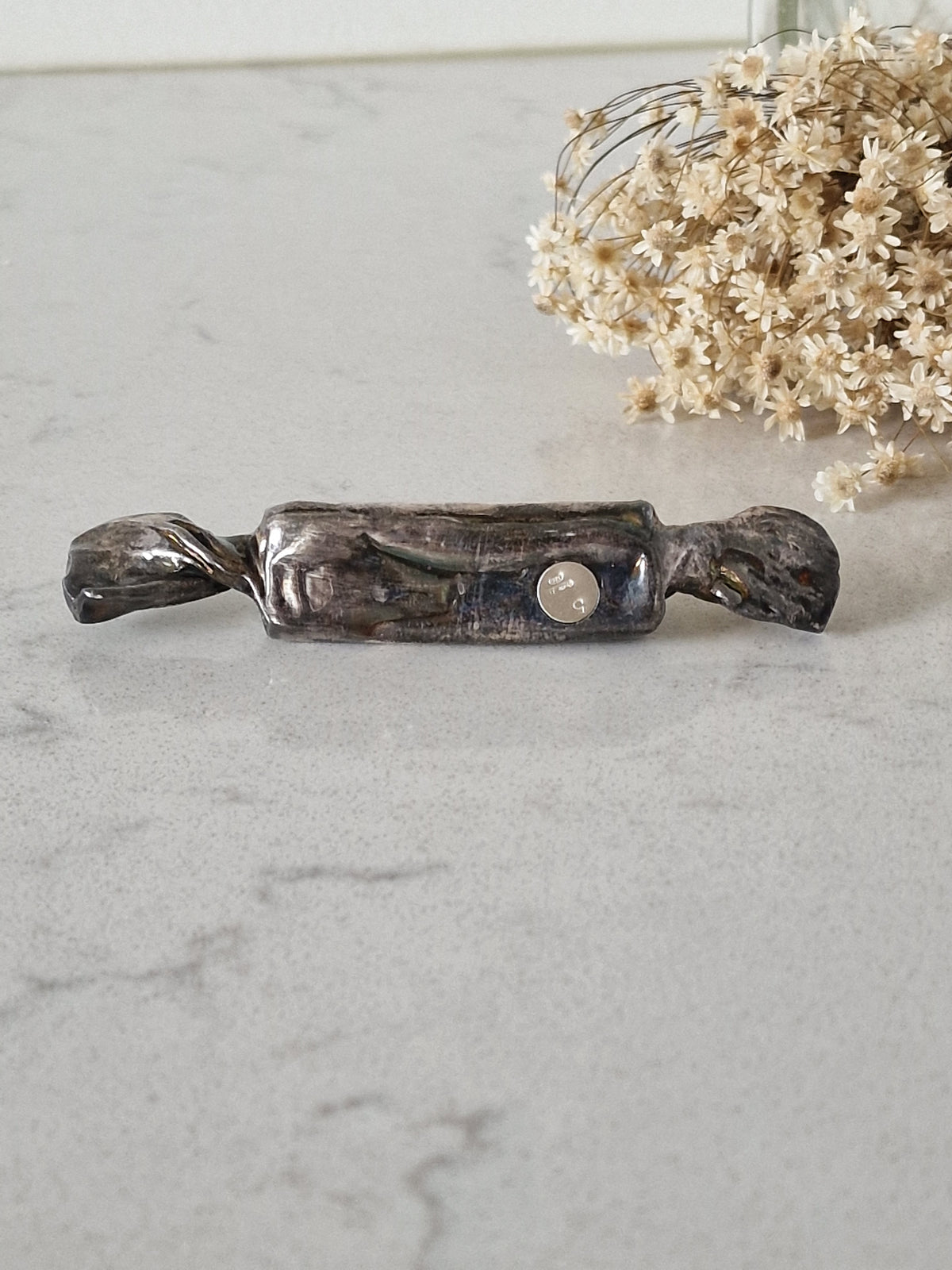 Vintage karamelli aterinlepuuttaja