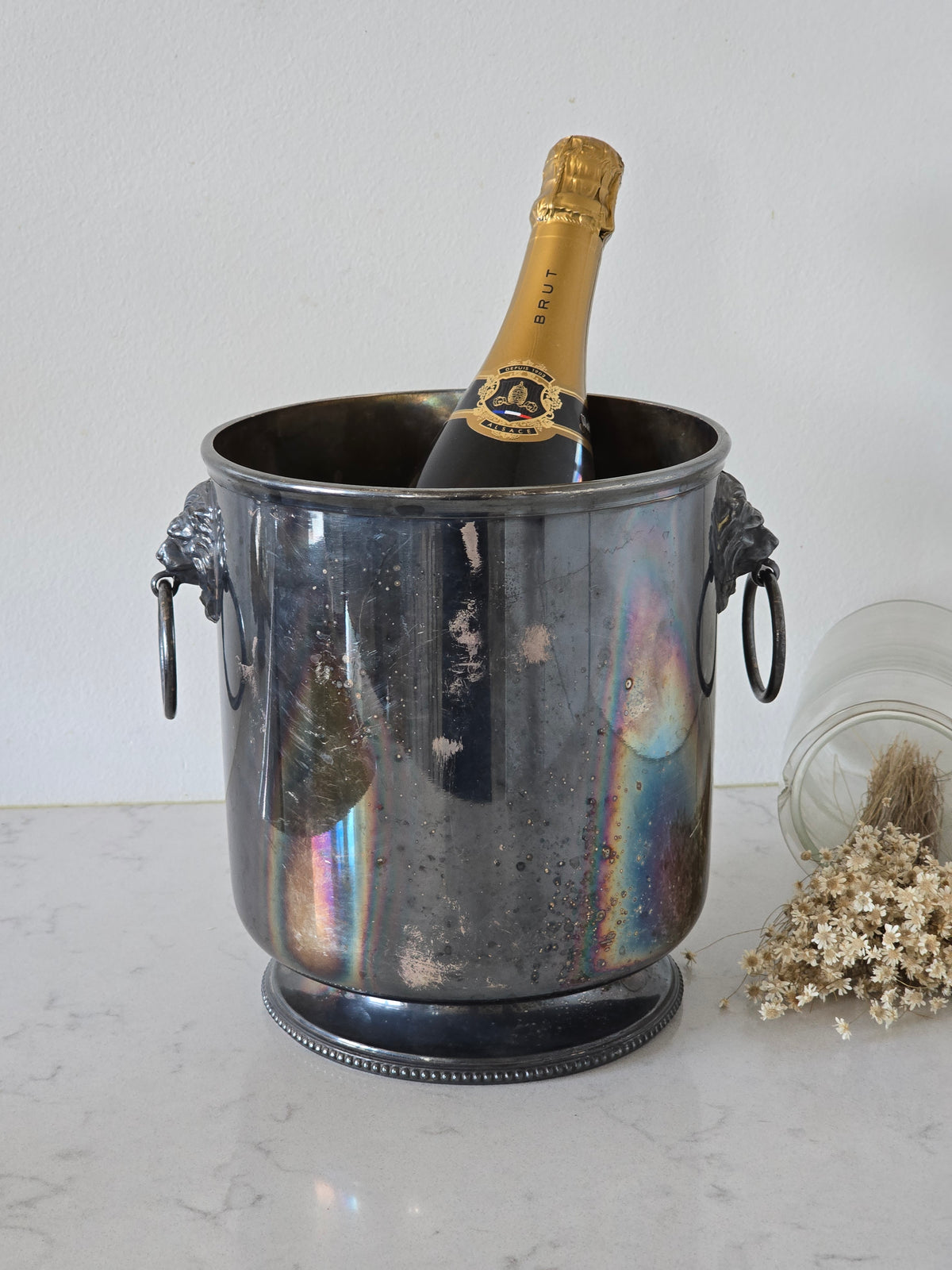 Upea ranskalainen vintage samppanja cooler