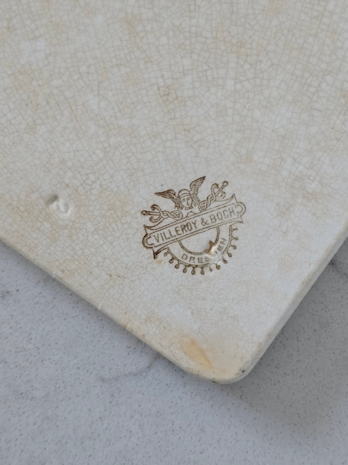 Villeroy & Boch leikkuulauta v.1874-1909