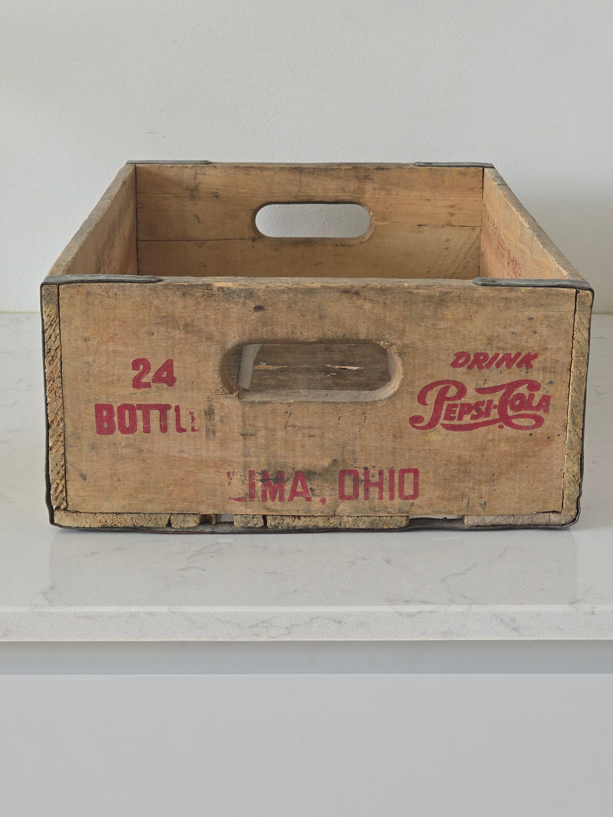 Vintage Pepsi puulaatikko