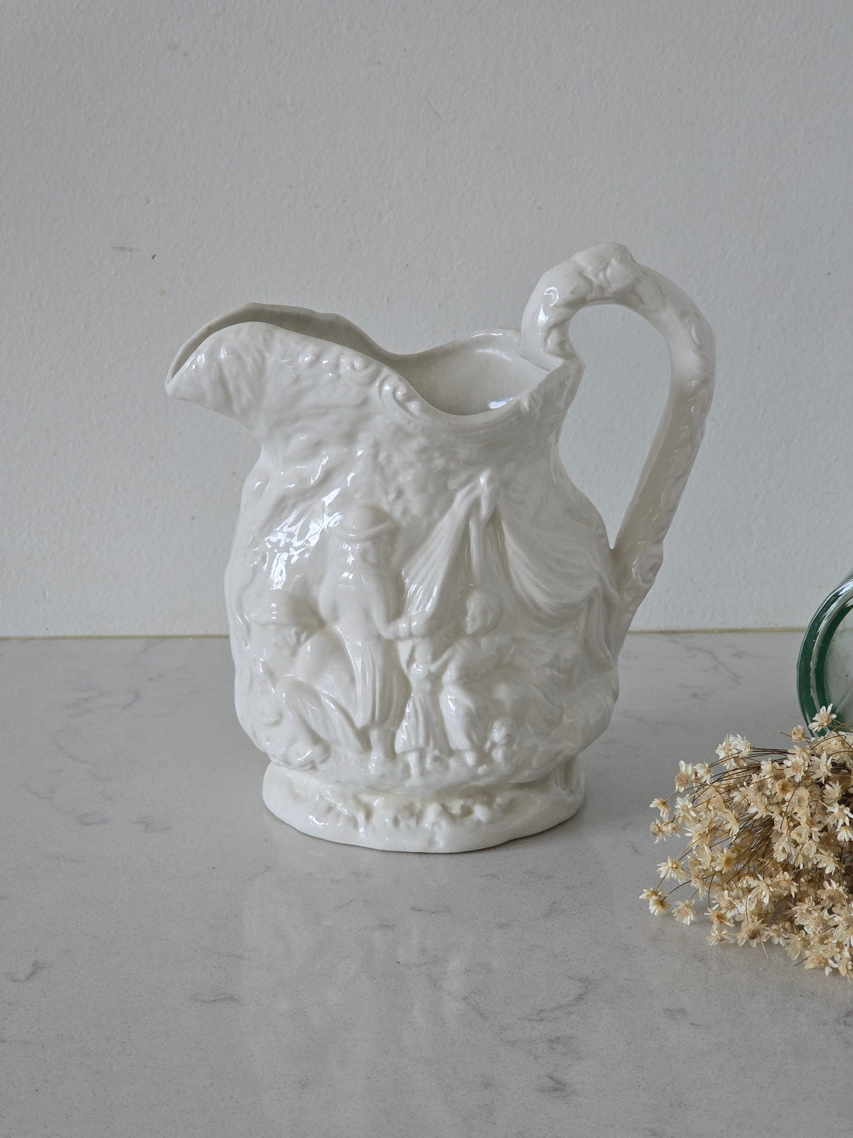 Vanha vintage kannu Burleigh Englanti