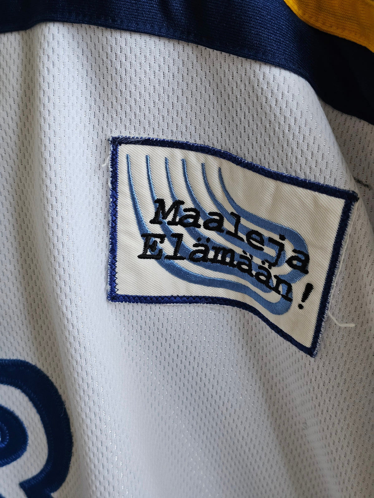 Vintage sm-liiga gameworn pelipaita joonas jääskeläinen