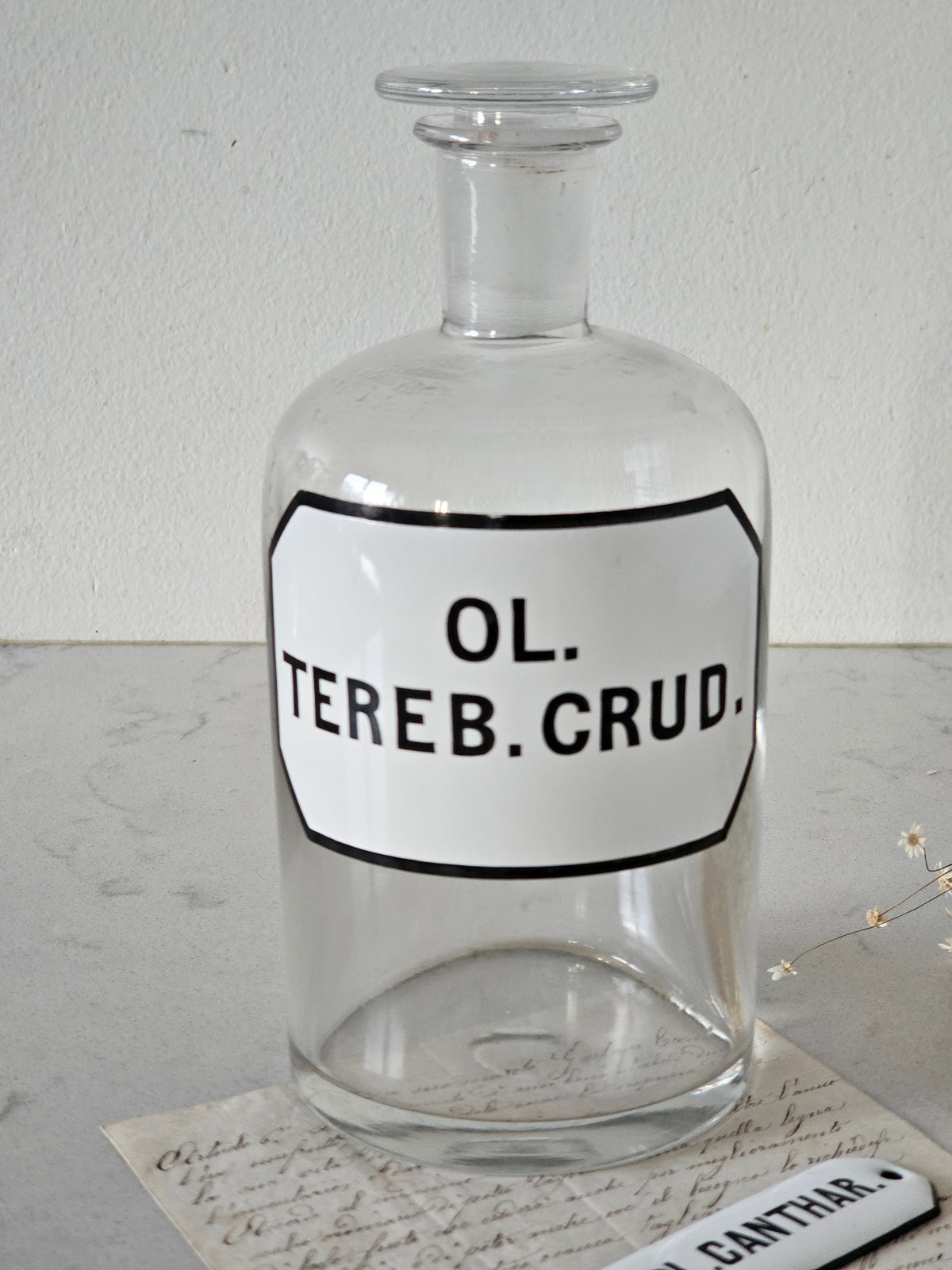 Apteekkipullo Ol.Tereb.Crud.