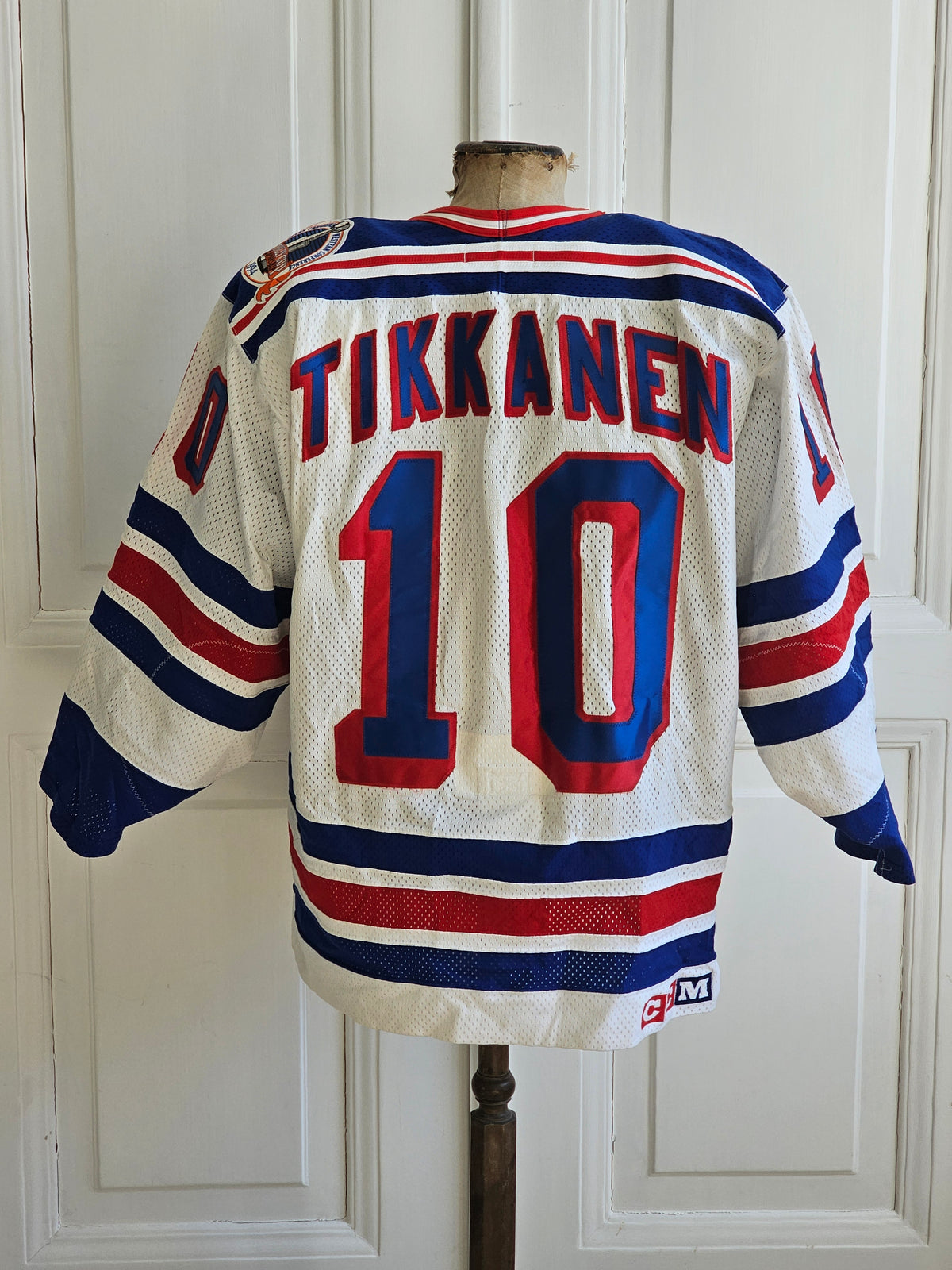Esa Tikkanen autenttinen vintage pelipaita, New York Rangers