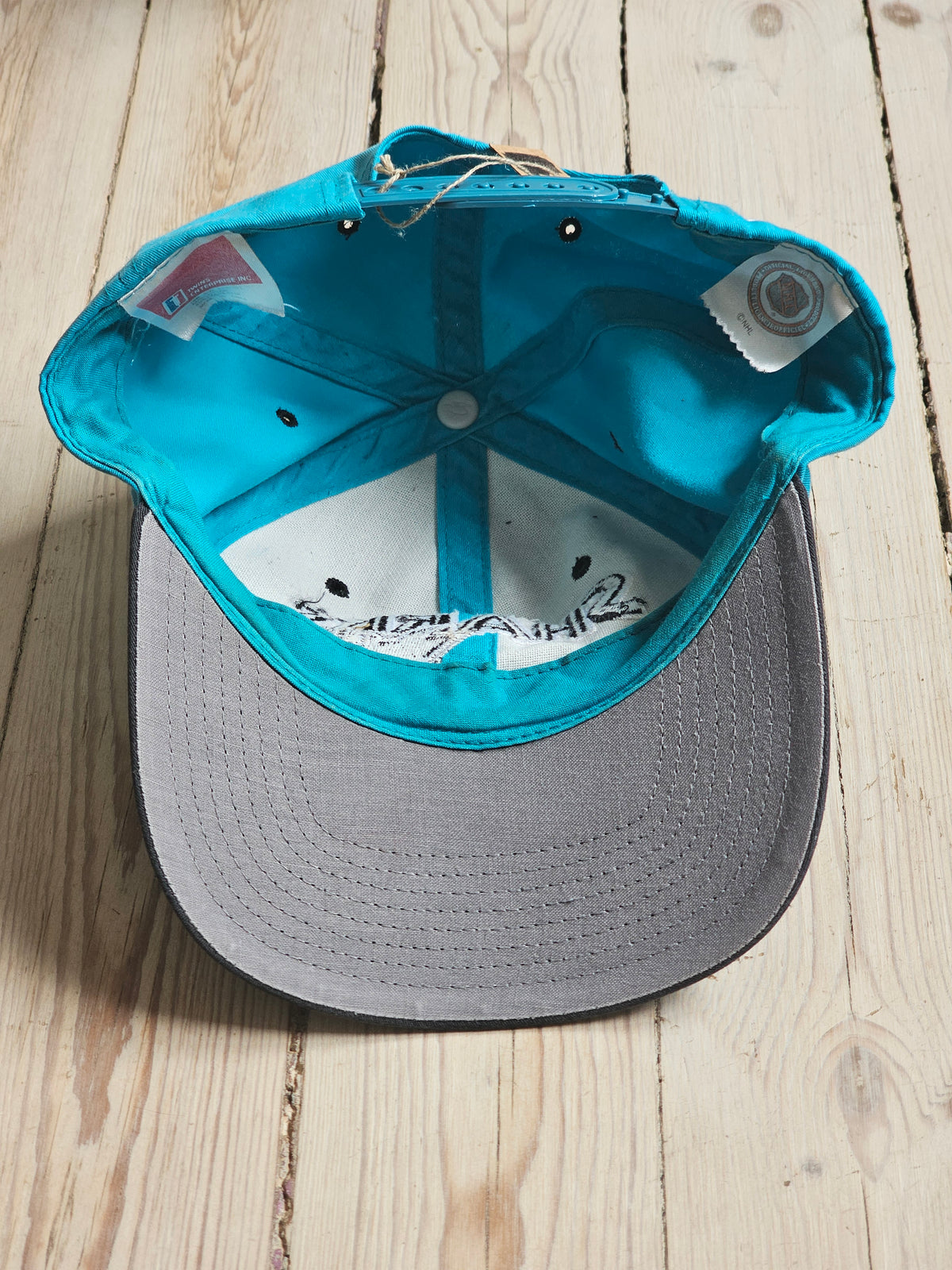 90`s NHL Vintage-lippis San Jose Sharks