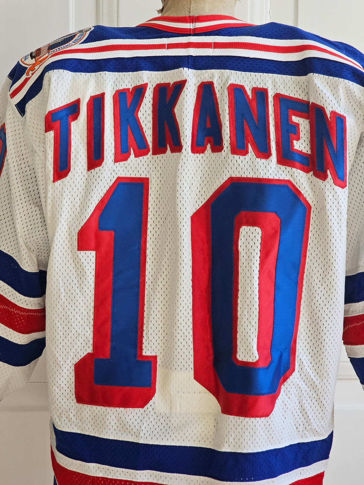 Esa Tikkanen autenttinen vintage pelipaita, New York Rangers