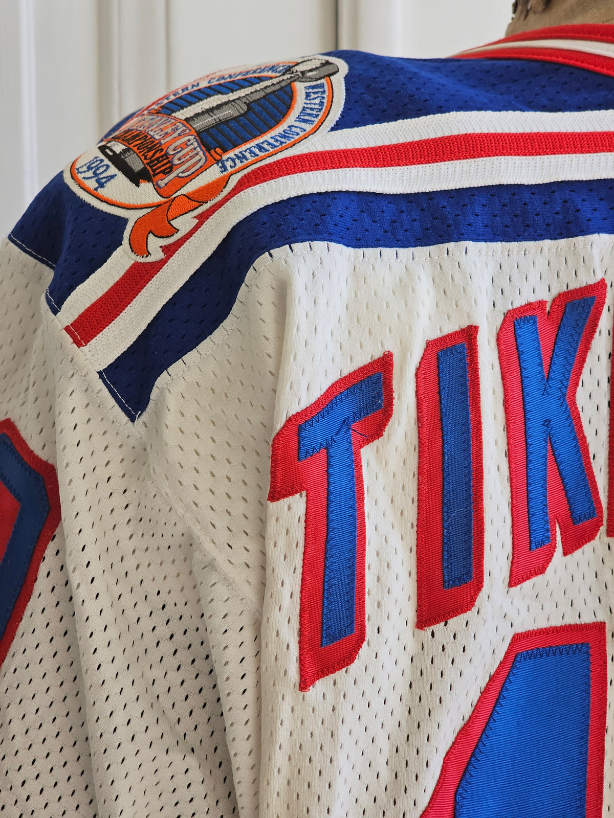 Esa Tikkanen autenttinen vintage pelipaita, New York Rangers