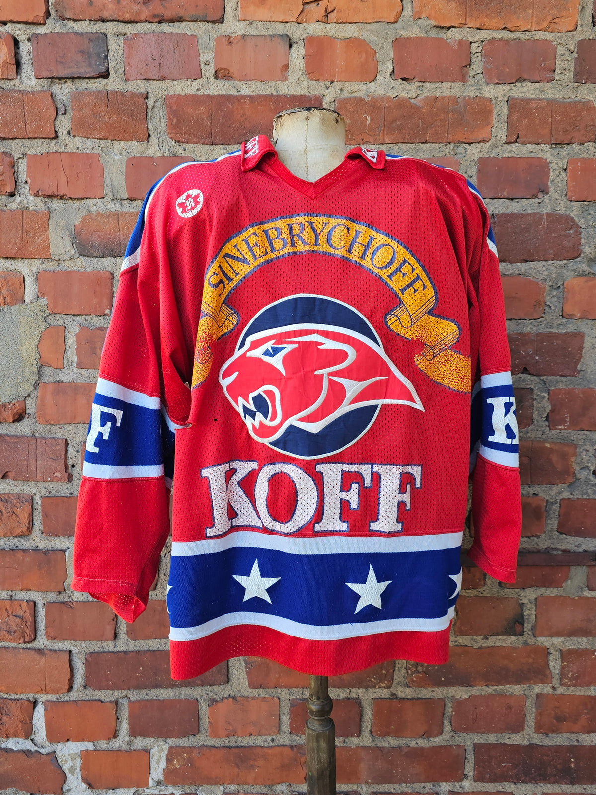 96-97 HIFK gameworn pelipaita Jari Laukkanen
