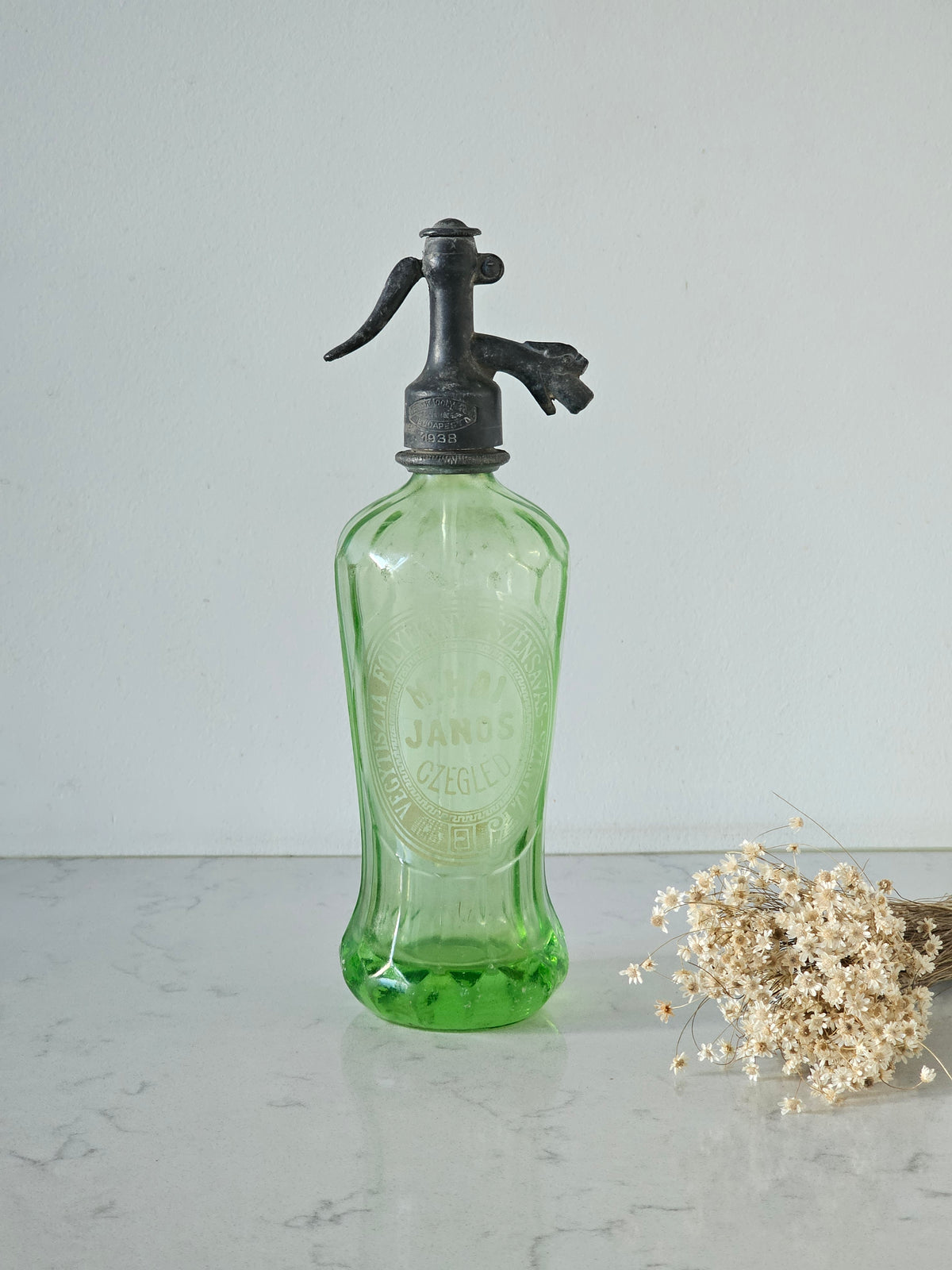 Siphon bottle Budapest, 1938