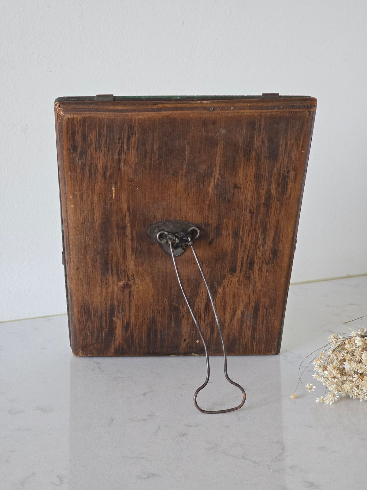 Fasettihiottu vintage pöytäpeili 