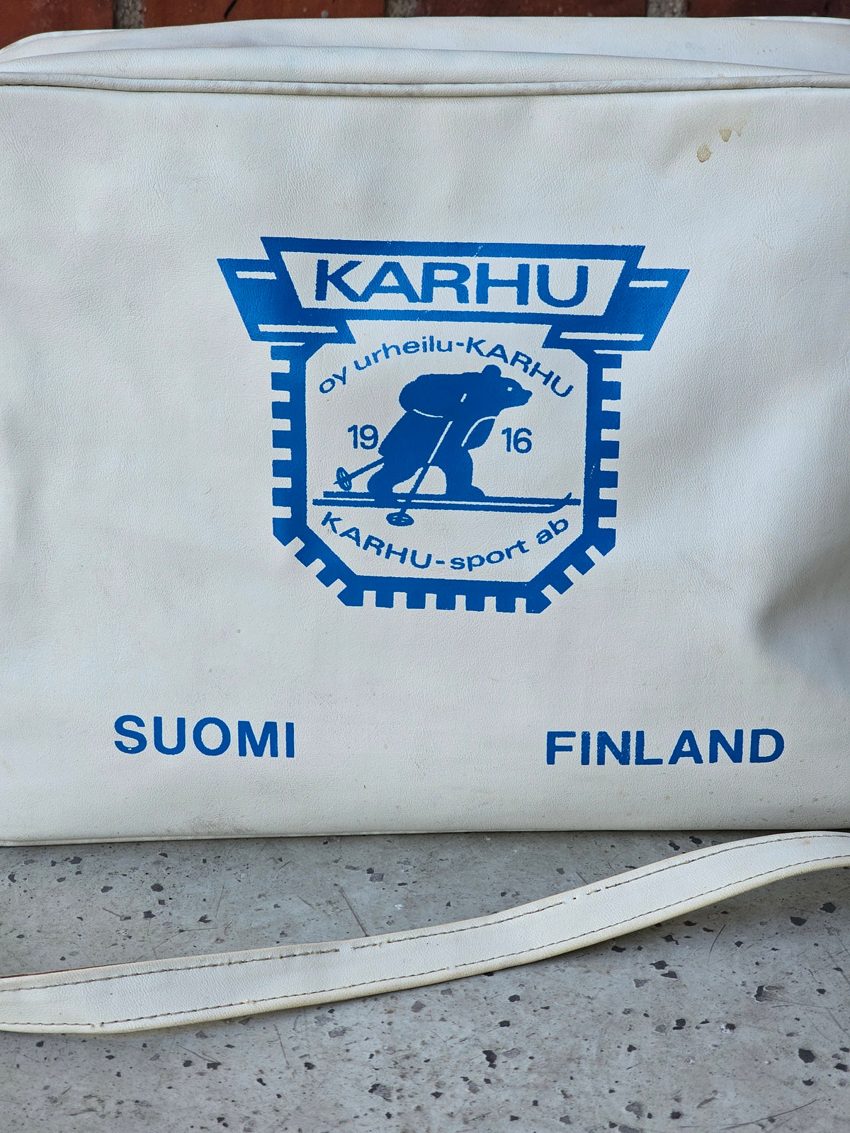 80`s Karhu Team Finland olkalaukku