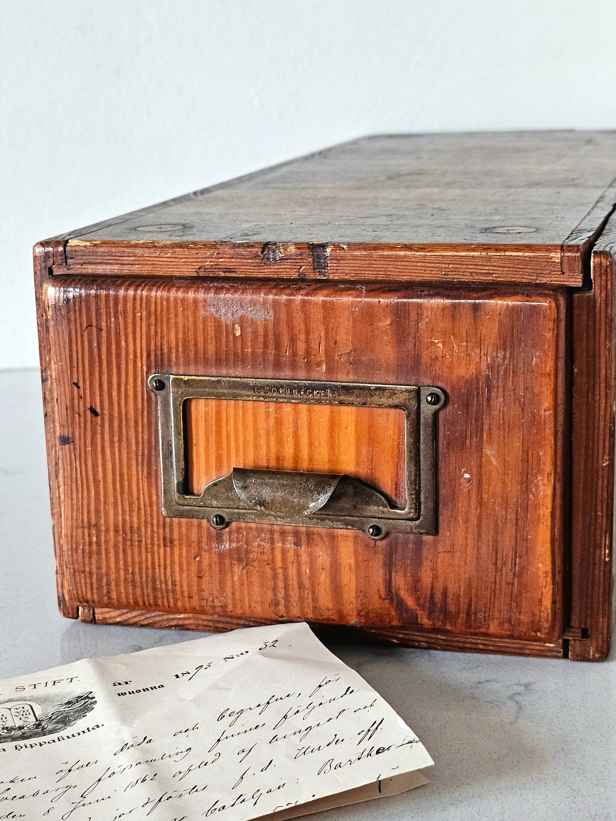 Arkistolaatikko, 1930-1940-luku