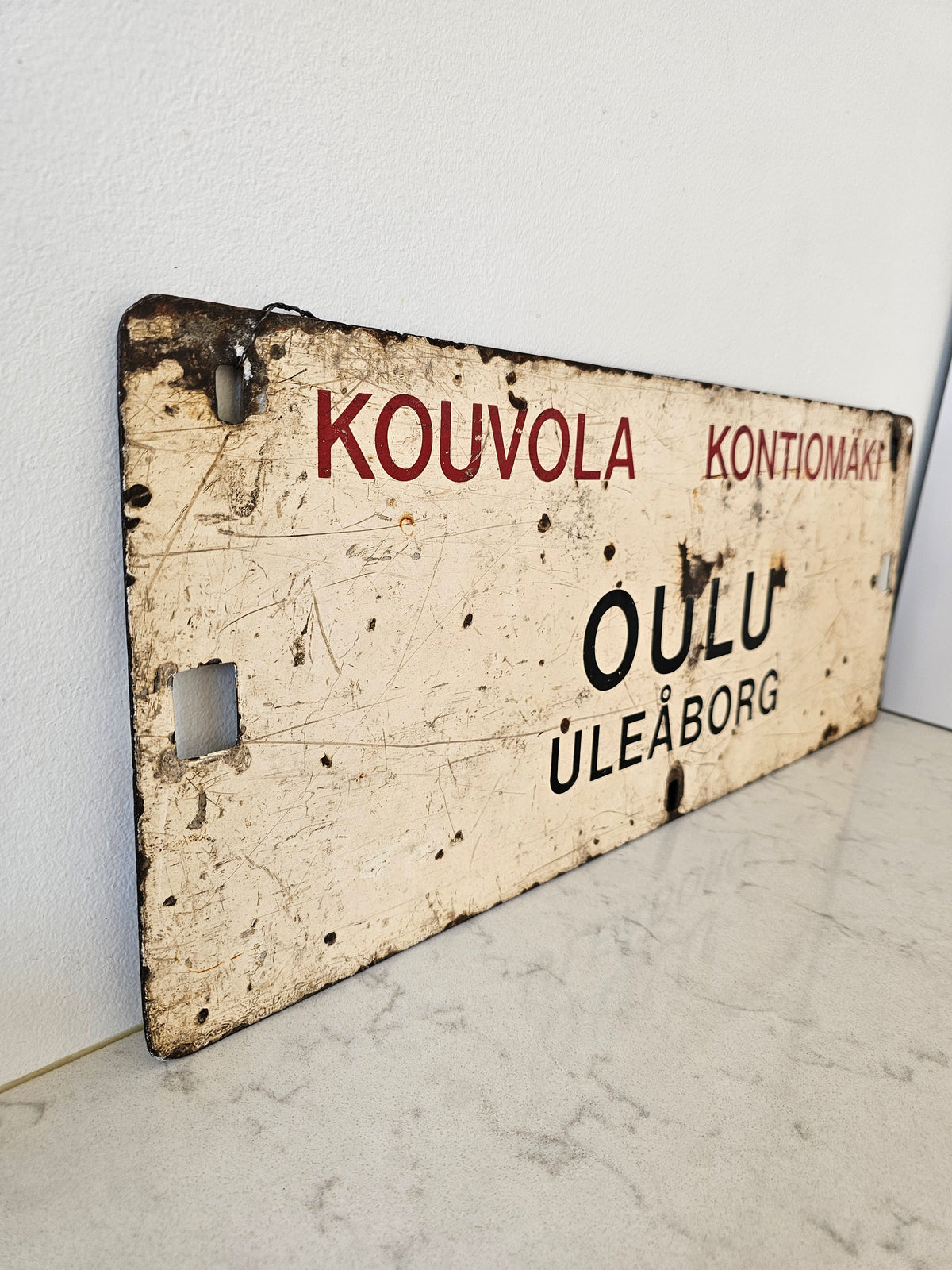 Vr:n kyltti Oulu-Helsinki