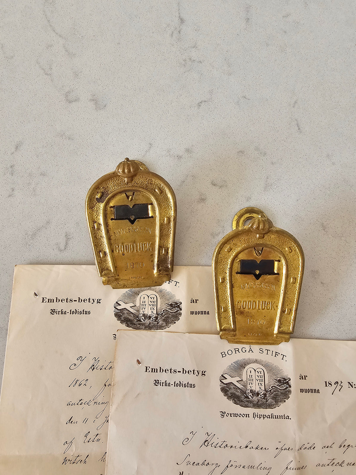 English paper clips, 1870