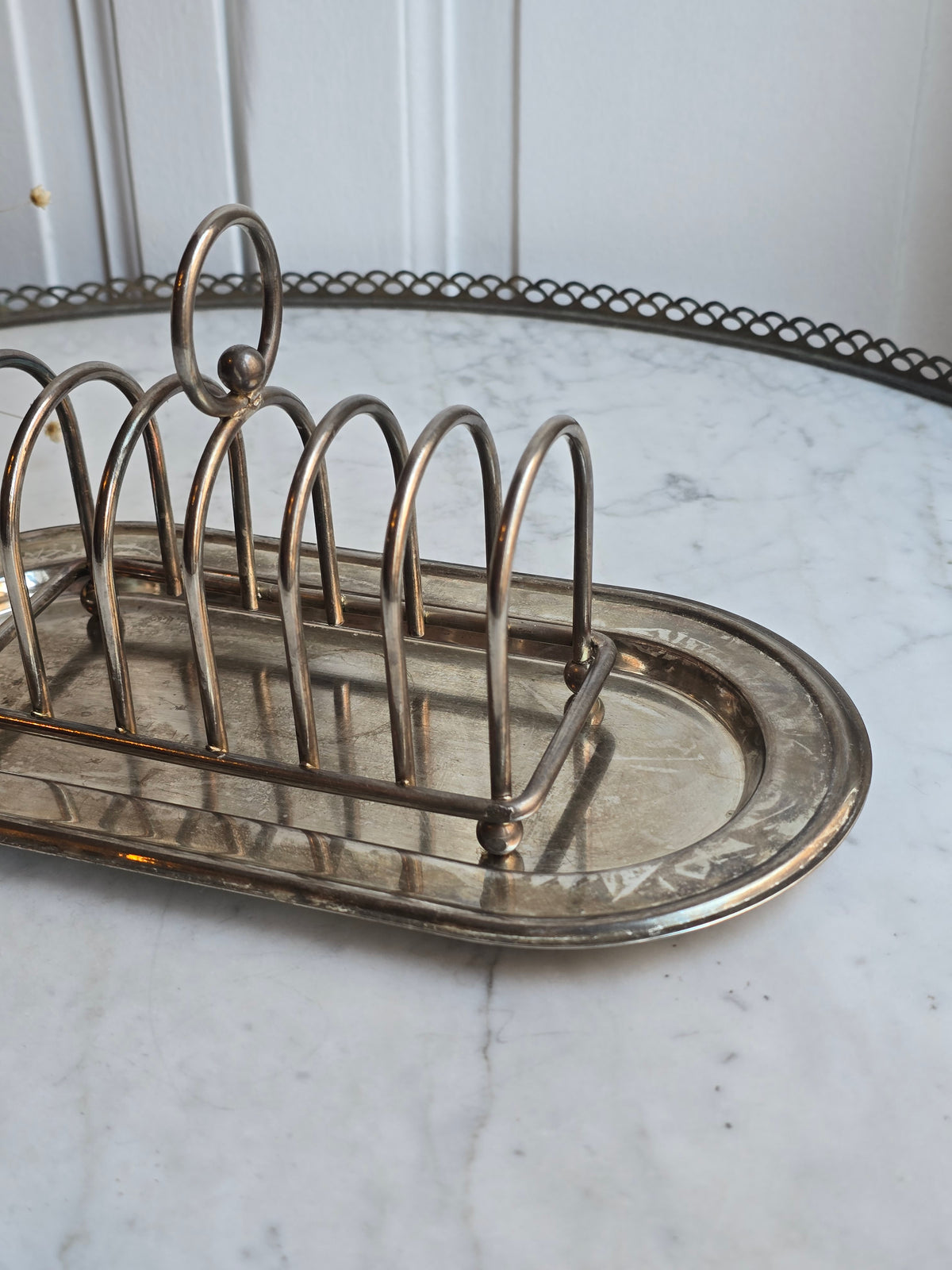 Ranskalainen vintage paahtoleipäteline