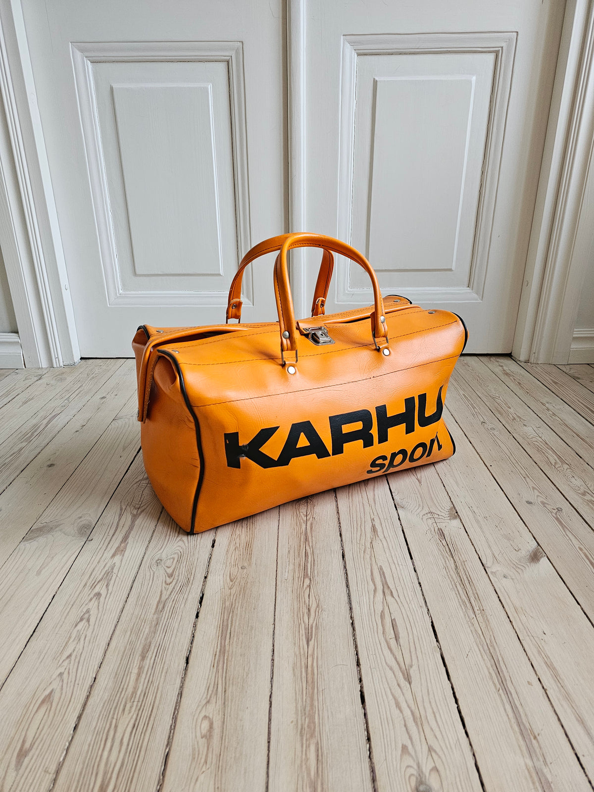 Vintage weekendbag Karhu 80-luku