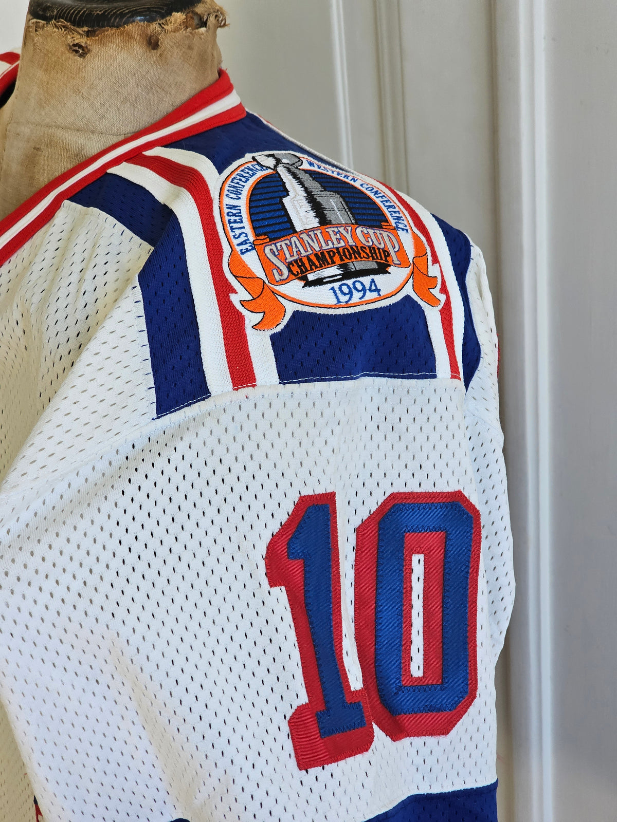 Esa Tikkanen autenttinen vintage pelipaita, New York Rangers