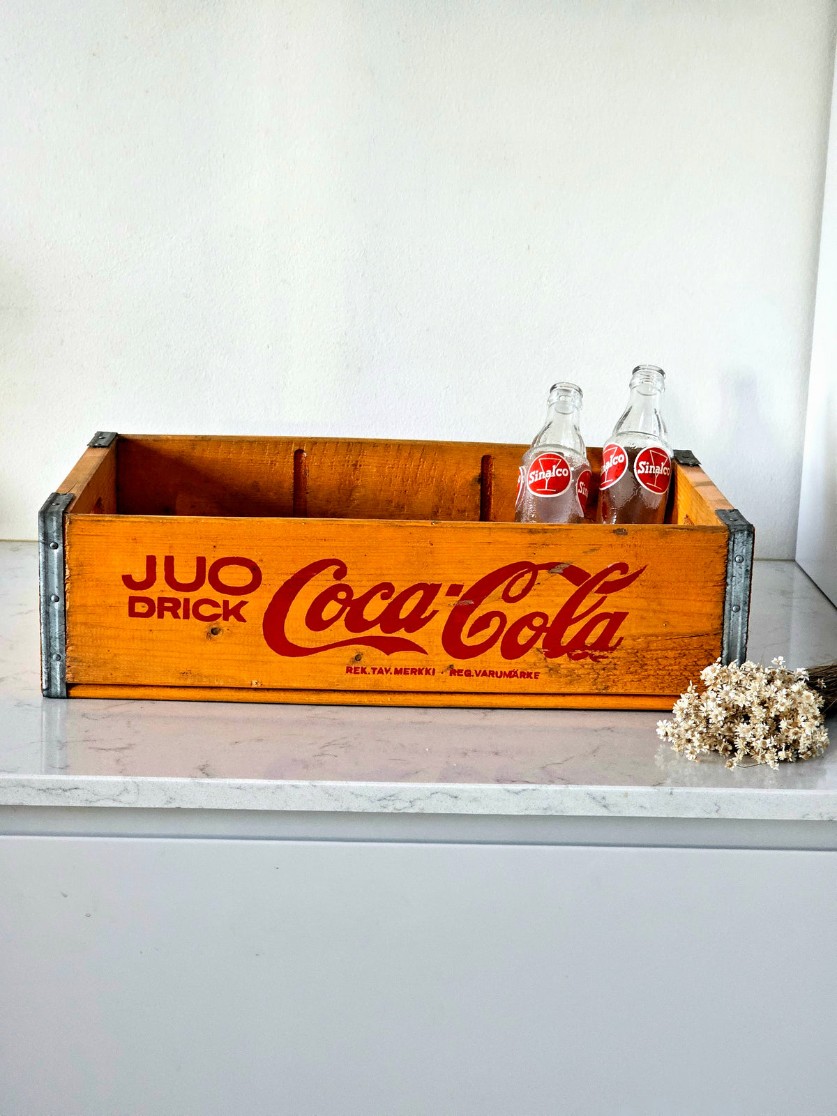 Coca Cola puulaatikko, 1950-luku