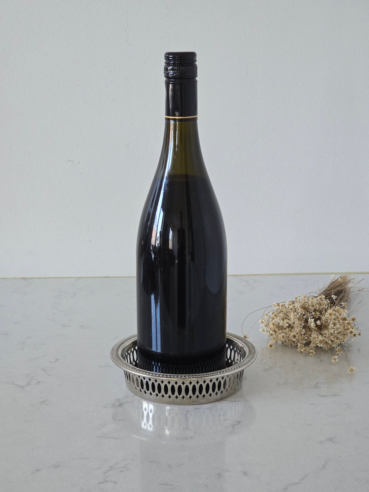 Vintage viinipullon alunen