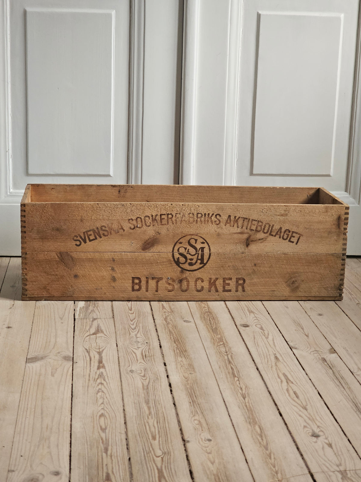 Svenska Sockerfabriks puulaatikko