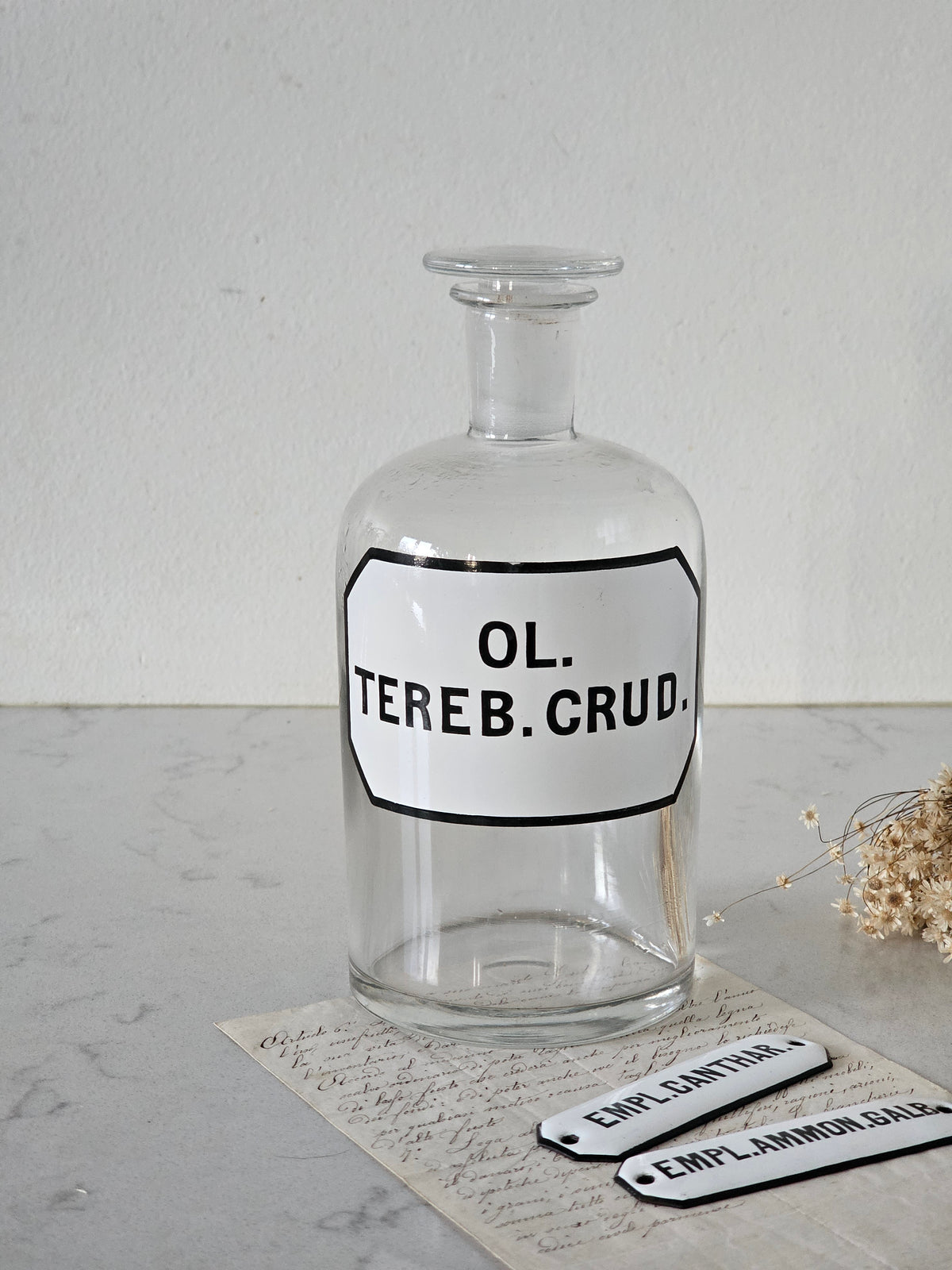 Apteekkipullo Ol.Tereb.Crud.